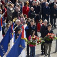 Cérémonie à PLEAUX