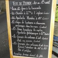 Affichage des fêtes de Pleaux
