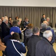 Vin d'honneur à PLEAUX