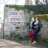 Les élèves du Collège à Oradour sur Glane