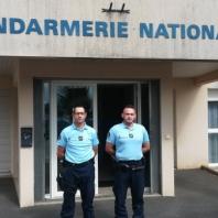 Adjudant Yoann VIAUD et Nicolas GUEROULT
